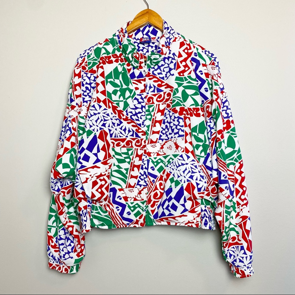 Vintage TAIL 80's 90''s Bomber Jacket